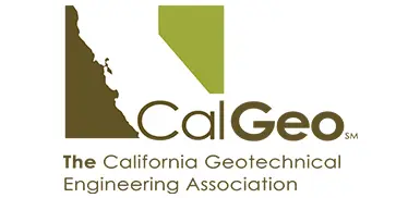 A logo for the california geotechnical engineering association.